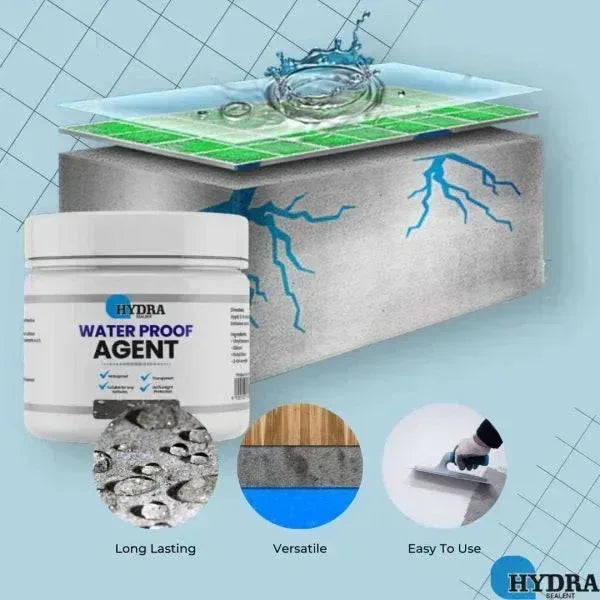 Hydra Waterproof Anti-Leakage Agent - Instant Repair Sealant 500gm with Brush - Mix Bazar - Mix Bazar