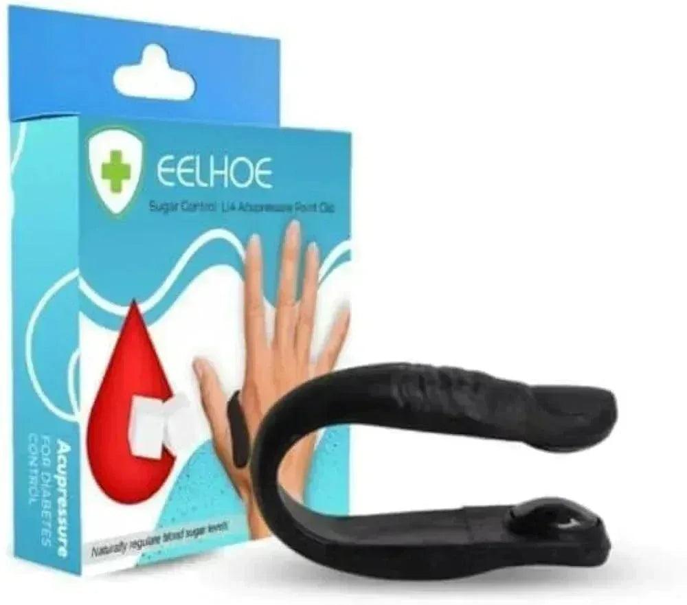 EELHOE Acupressure Point Clip for blood sugar control with packaging